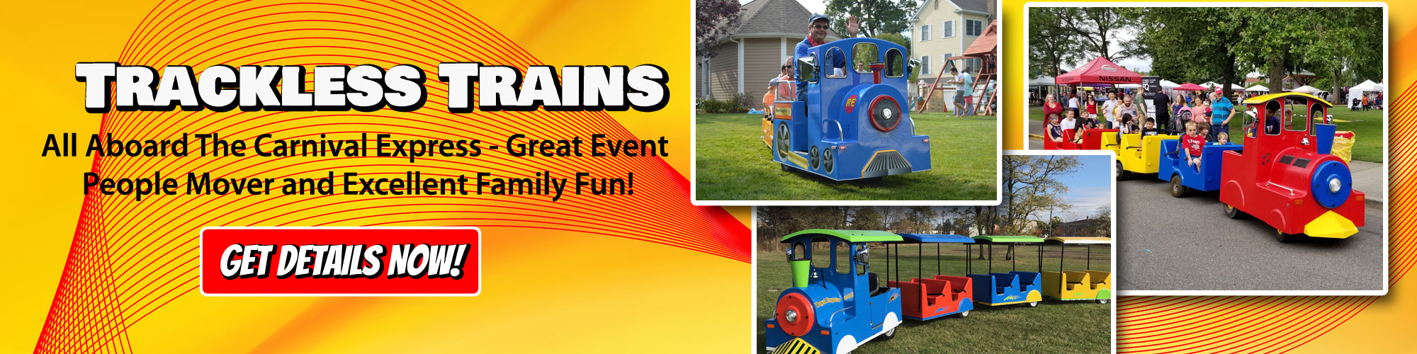 Trackless Train Rentals